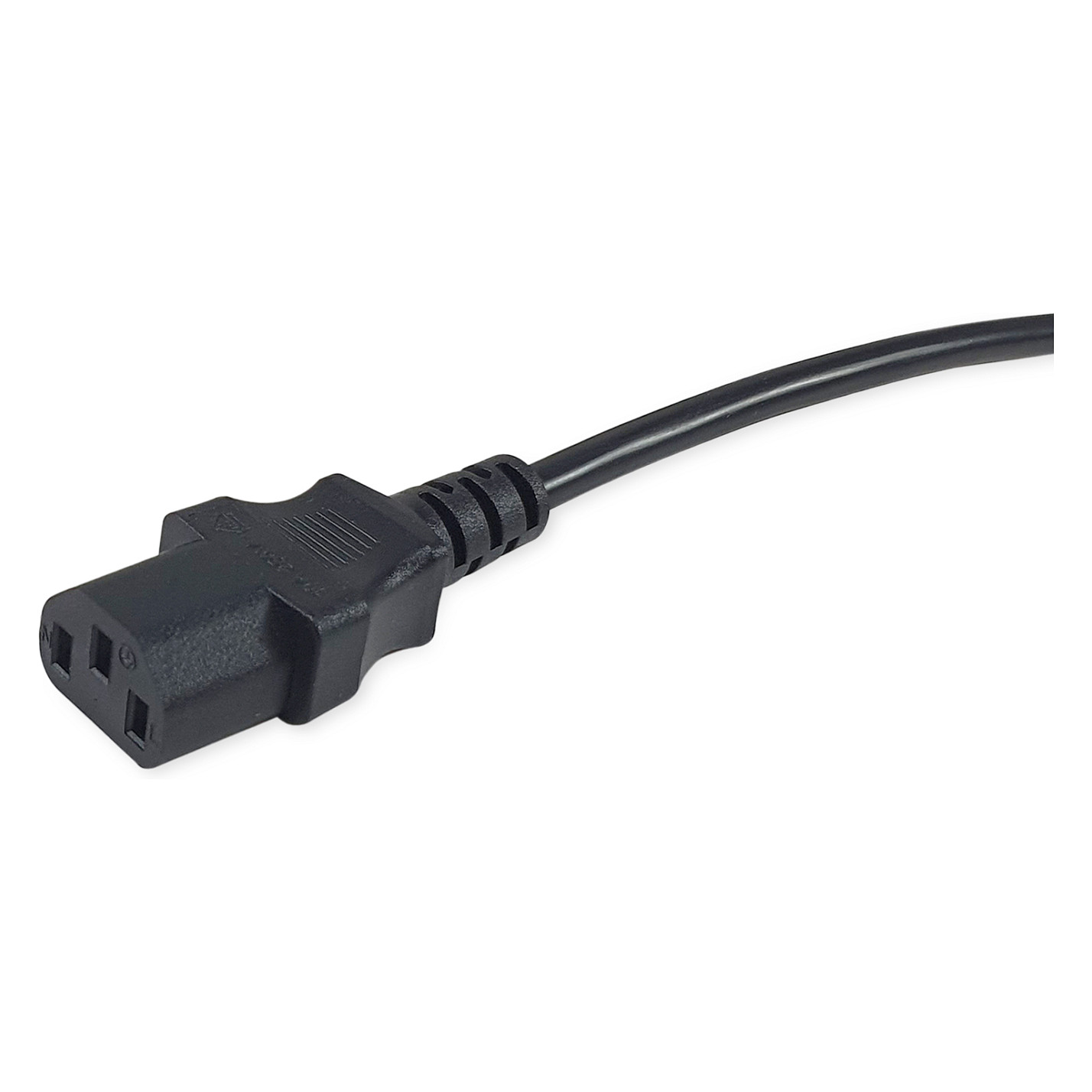 Kabllo për Furnizim me Energji  Equip IEC UK-BS1363 në C13 (St/Bu) / 7.50m - Zezë - 3