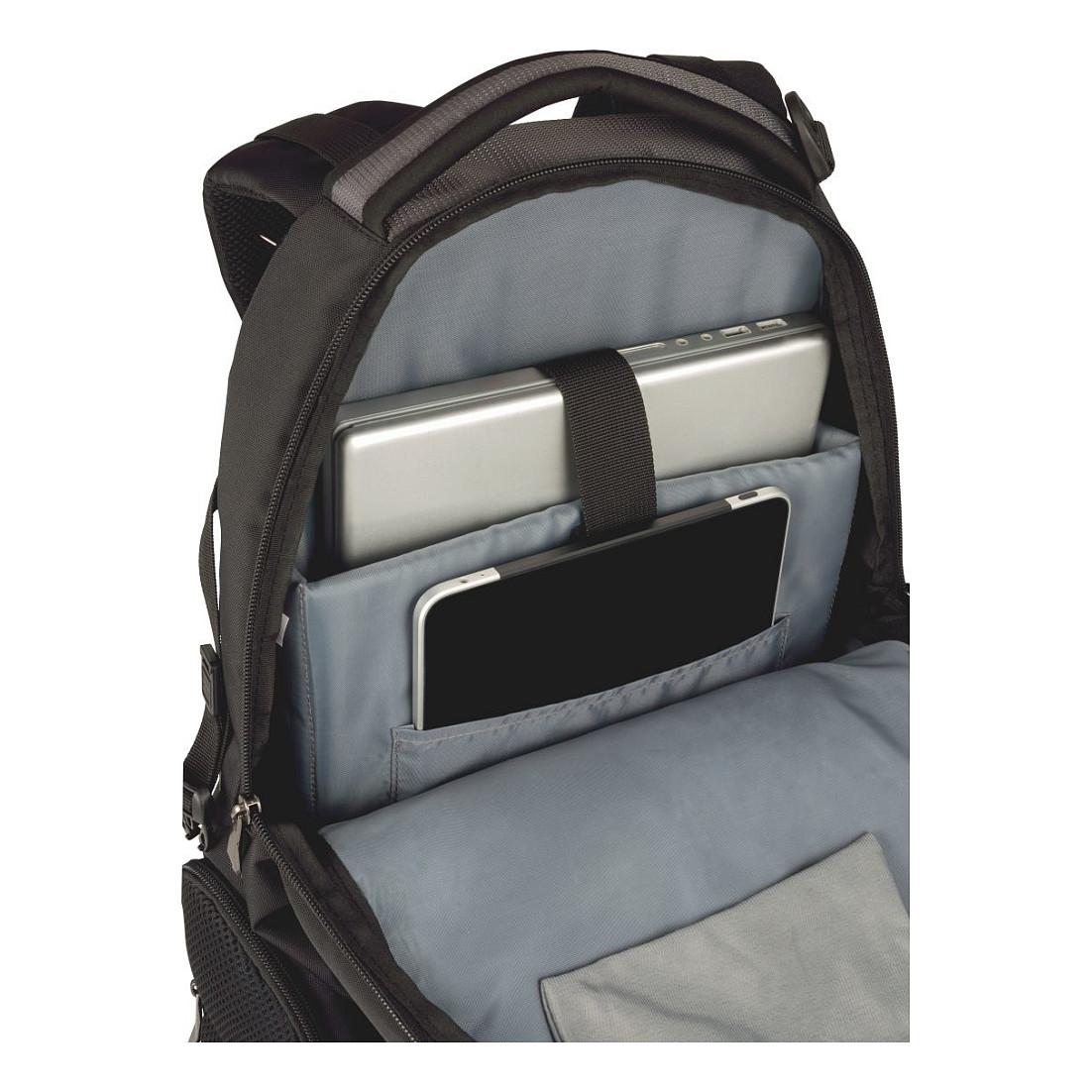 Çantë për Laptop Wenger SwissGear Transit, 16", 27L, Ndarje për Tablet 10" – Zezë - 2
