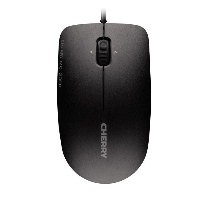 Maus me kabllo CHERRY MC 2000 / JM-0600-2 / 1600 DPI / 3 Butona / Tilt-Wheel / USB / 1.8m – Zezë - 3