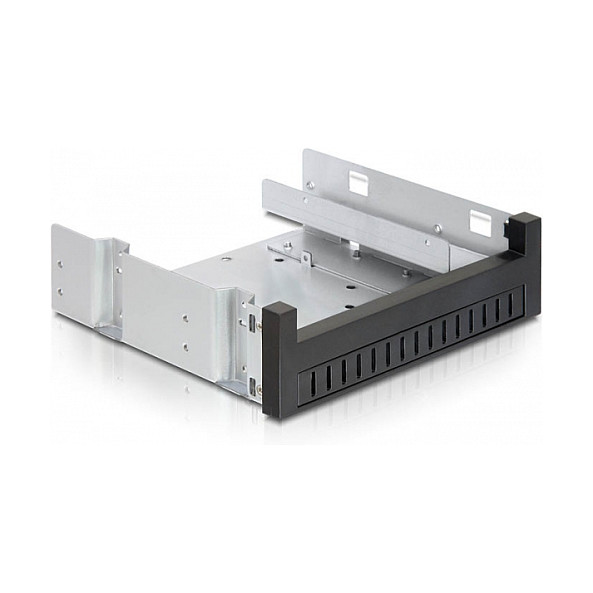 Aksesor për Disqe DeLOCK 47200 / 5.25" / 2.5"/3.5" HDD / Installation Frame - Zezë