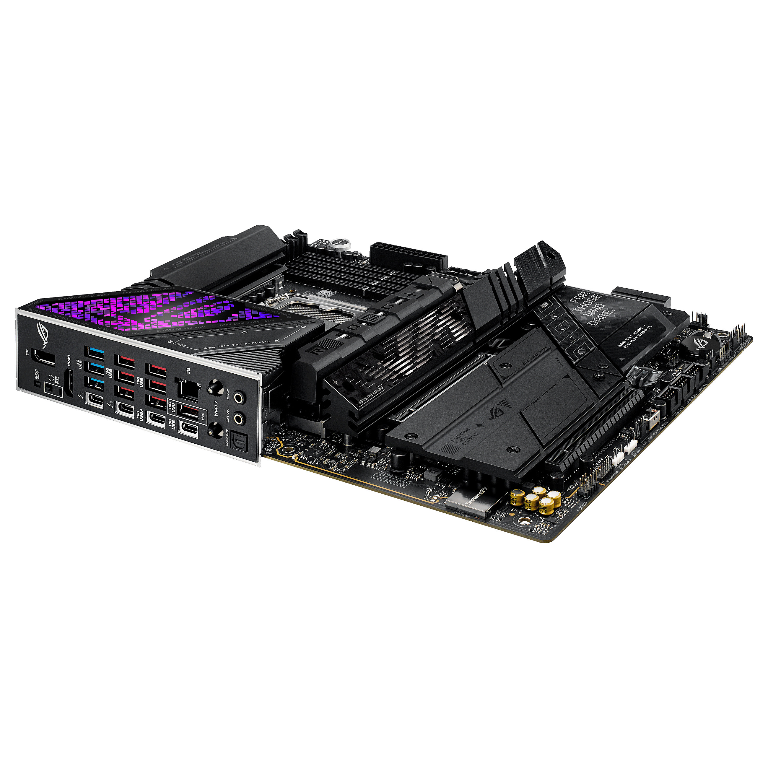 Pllakë Amë MB Intel  ASUS ROG STRIX Z890-E Gaming WIFI / LGA 1851 / DDR5 / HDMI+DP - 11
