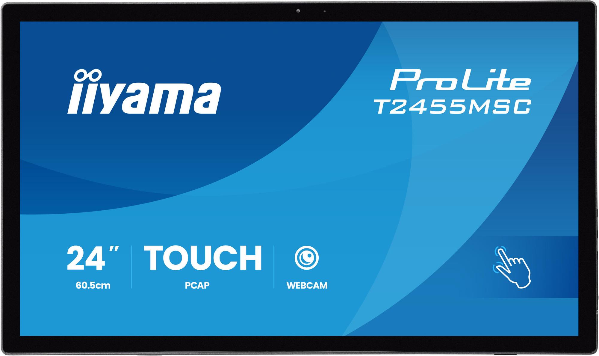 Monitor me Prekje iiyama ProLite T2455MSC-B2 / 23.8" / Full HD IPS Touch / 120Hz / 5ms / HDMI+DisplayPort - Zezë