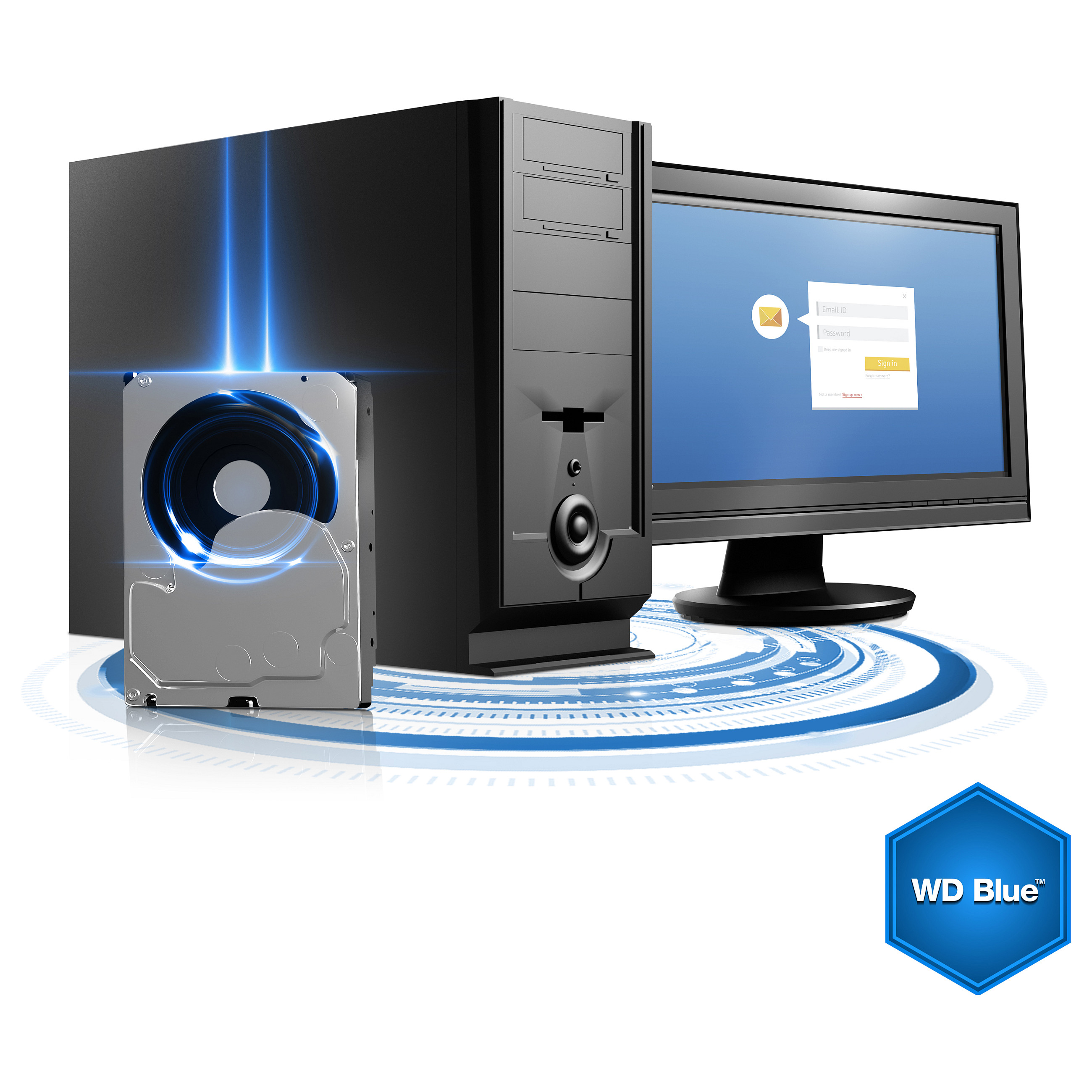 HDD e Brendshme Western Digital Blue / 500GB / 7200 RPM / 32MB - 13