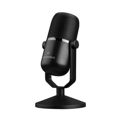 Mikrofon Thronmax Mdrill Zero M4 / USB-C / 48 kHz / 16-bit / 2 Kapsula Kondensatori / 2 Mënyra Regjistrimi / RGB - Zezë - 4