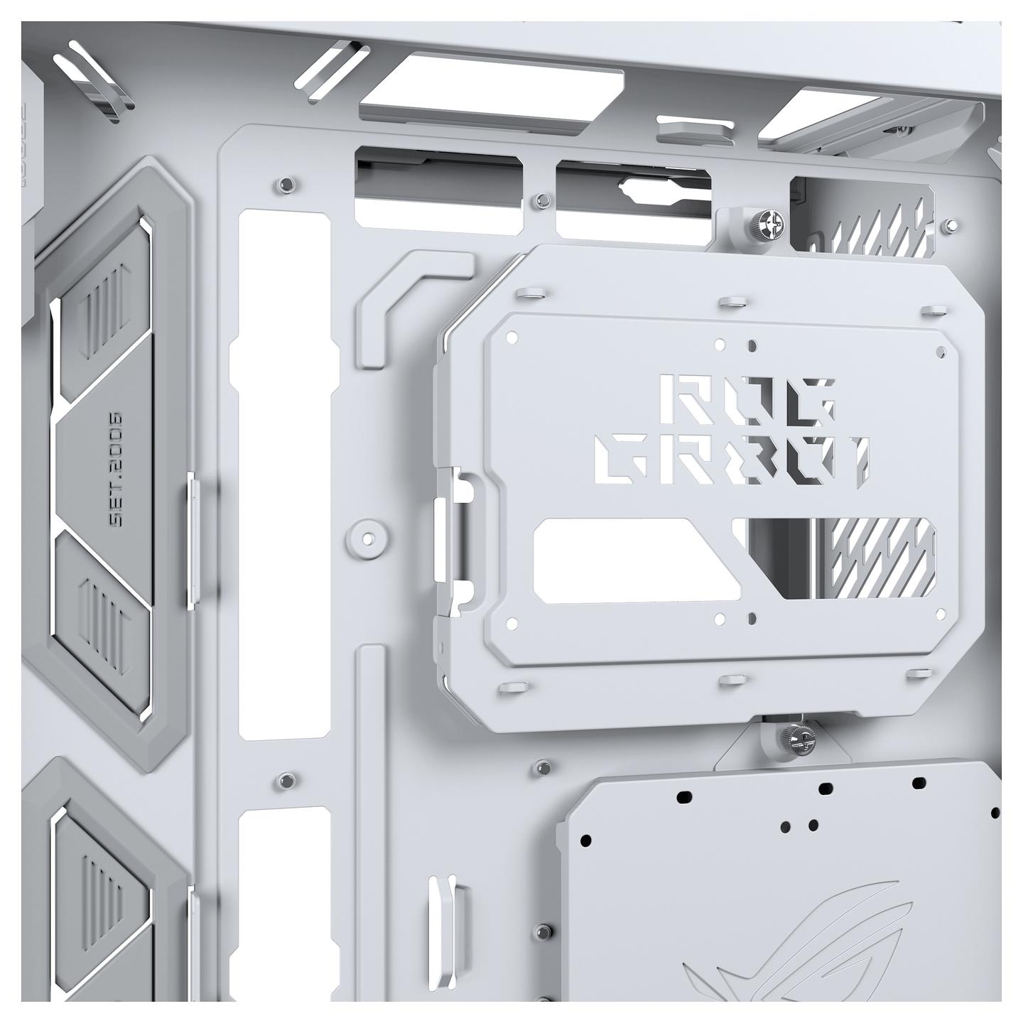 Kasë ASUS ROG CRONOX GR801, Curved Tempered Glass, ARGB - Bardhë - 14