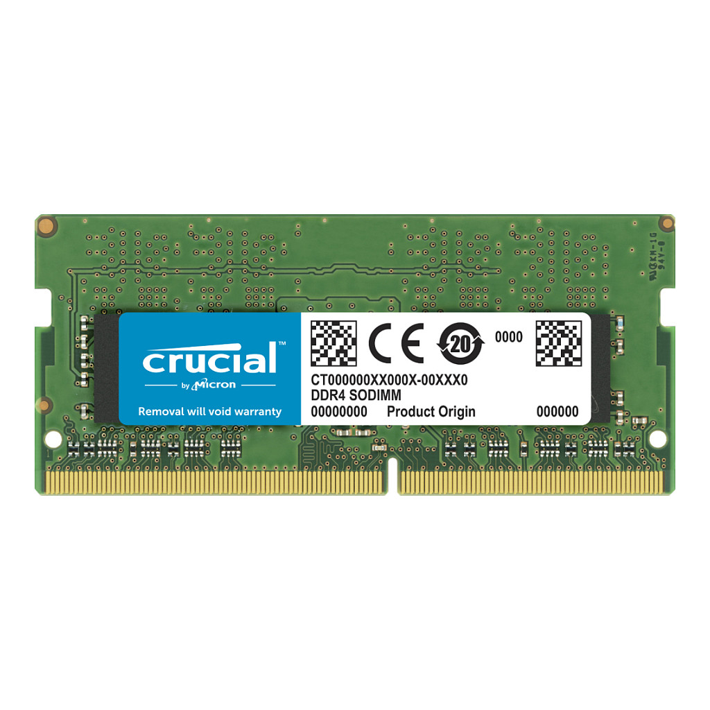 RAM Memorie DDR4 Crucial / 64GB (2x32GB) / SODIMM / 3200MHz / CL22 / 260-pin 