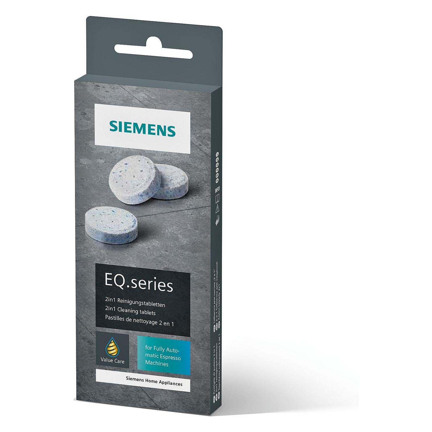 Aksesorë për Aparat për kafe Siemens Coffee Machine Accessory / Cleaning Tablets TZ80001A / 10 copë