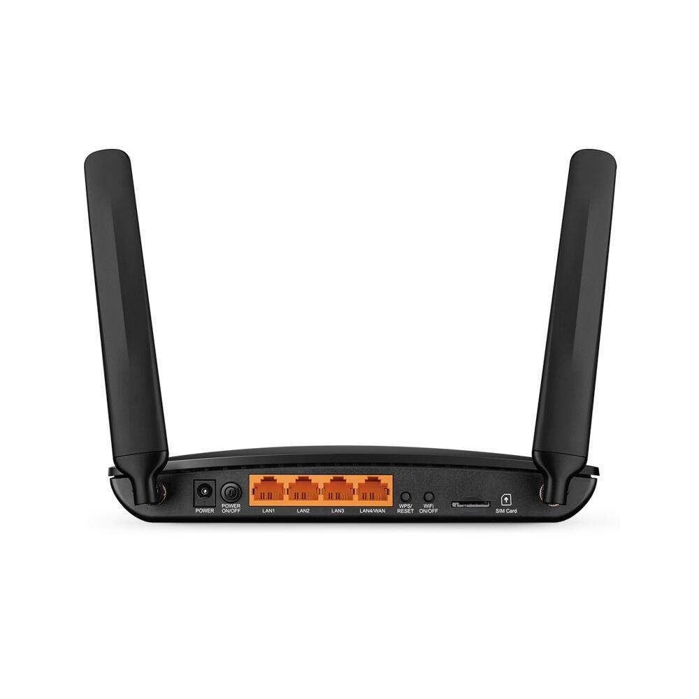 TP-Link Archer MR400 V3 AC1200 4G LTE Router – Wi-Fi 5 Dual-Band 2.4GHz + 5GHz, 300Mbps + 867Mbps, Micro SIM, 4× Fast Ethernet, 2× Antena LTE – Zezë - 3