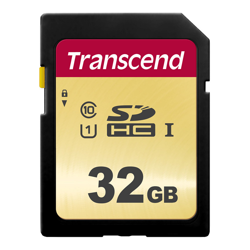 Kartë Memorie SD CARD 32GB Transcend SDHC SDC500S 95/60 MB/s - 3