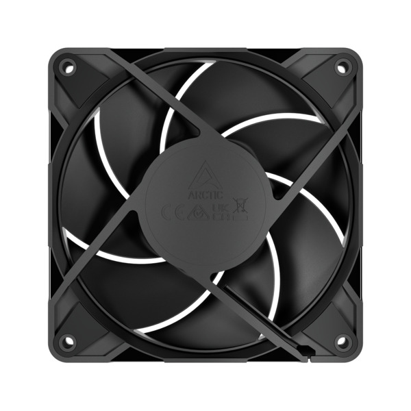 Ftohës për Kasë ARCTIC P12 Pro / 120mm / 450-2000 RPM / PWM / 5-Pack – Zezë - 2