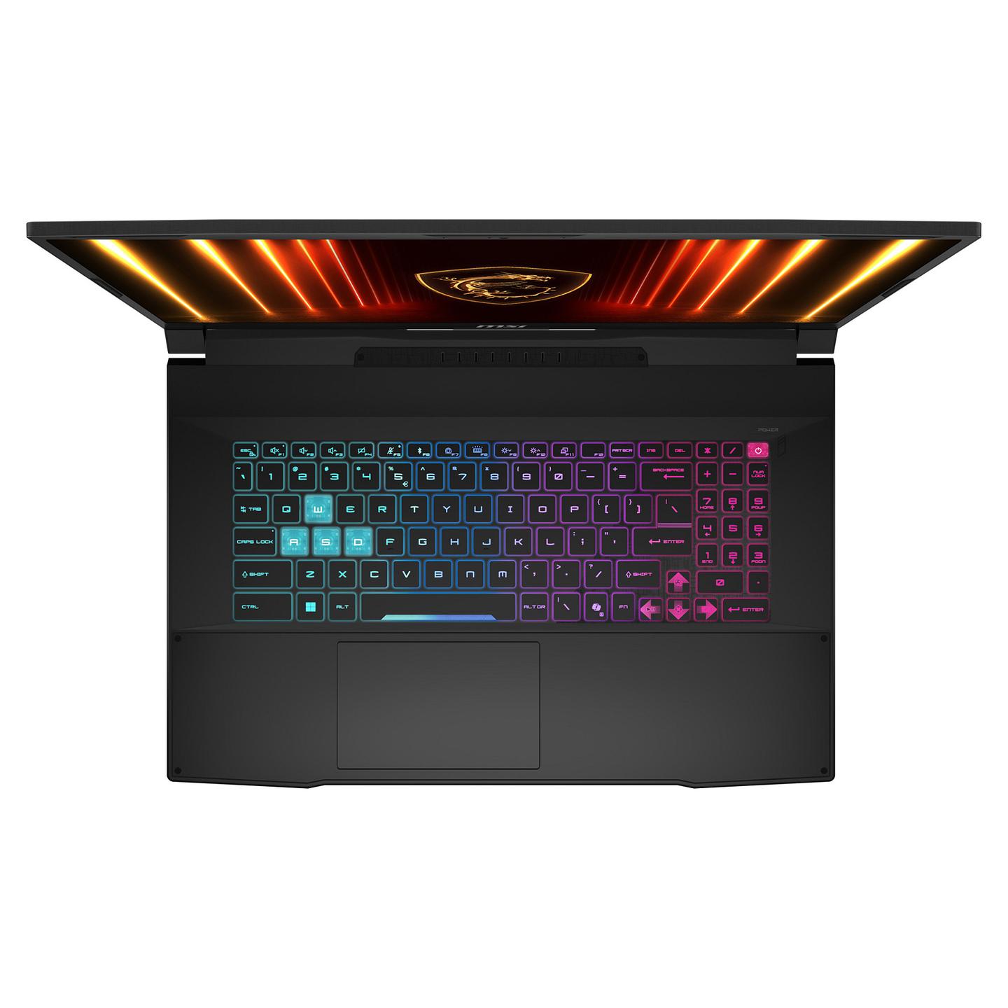Laptop Gaming MSI Katana 17 HX B14WFK-007FR, Core i7-14650HX, 16GB DDR5, 1TB, 17.3" QHD IPS 240Hz, RTX 5060 8GB - Zezë - 10