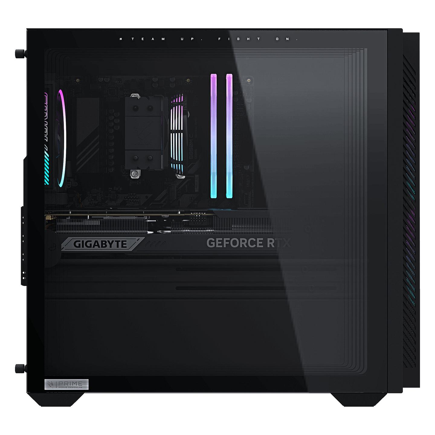Kompjuter Gaming GIGABYTE AORUS Prime 3 AP3A7N6-5111, Ryzen 7 9700X, 16GB DDR5, 1TB, RTX 5060 8GB - Zezë - 4