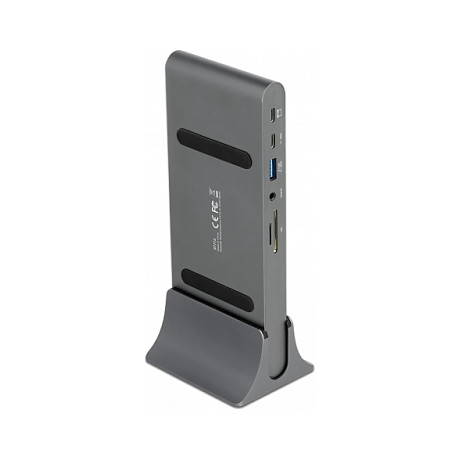 Docking Station DeLOCK / DP + HDMI + USB 3.2 + USB-C / RJ45 Ethernet / Audio - 1