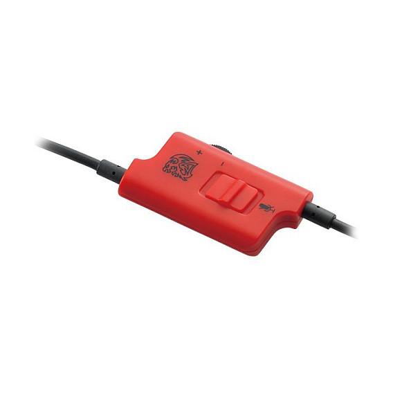 Kufje Gaming Tt eSPORTS Shock / 3.5mm / 40mm / Stereo / 32Ω / Mikrofon Boom / 3m - Zezë/Kuqe - 5