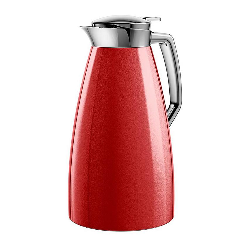 Termos EMSA PLAZA F4140300, 1L, Quick-Tip, Izolim Vakum – Kuqe