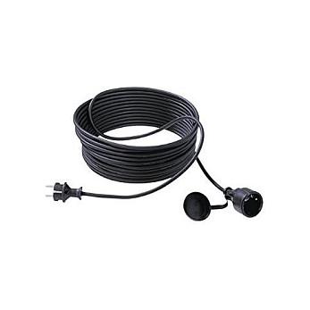 Kabllo Zgjatuese BACHMANN 343.179, 10m, H05RR-F 3G1.5mm², Schuko, 16A, 250V, IP44 - Zezë