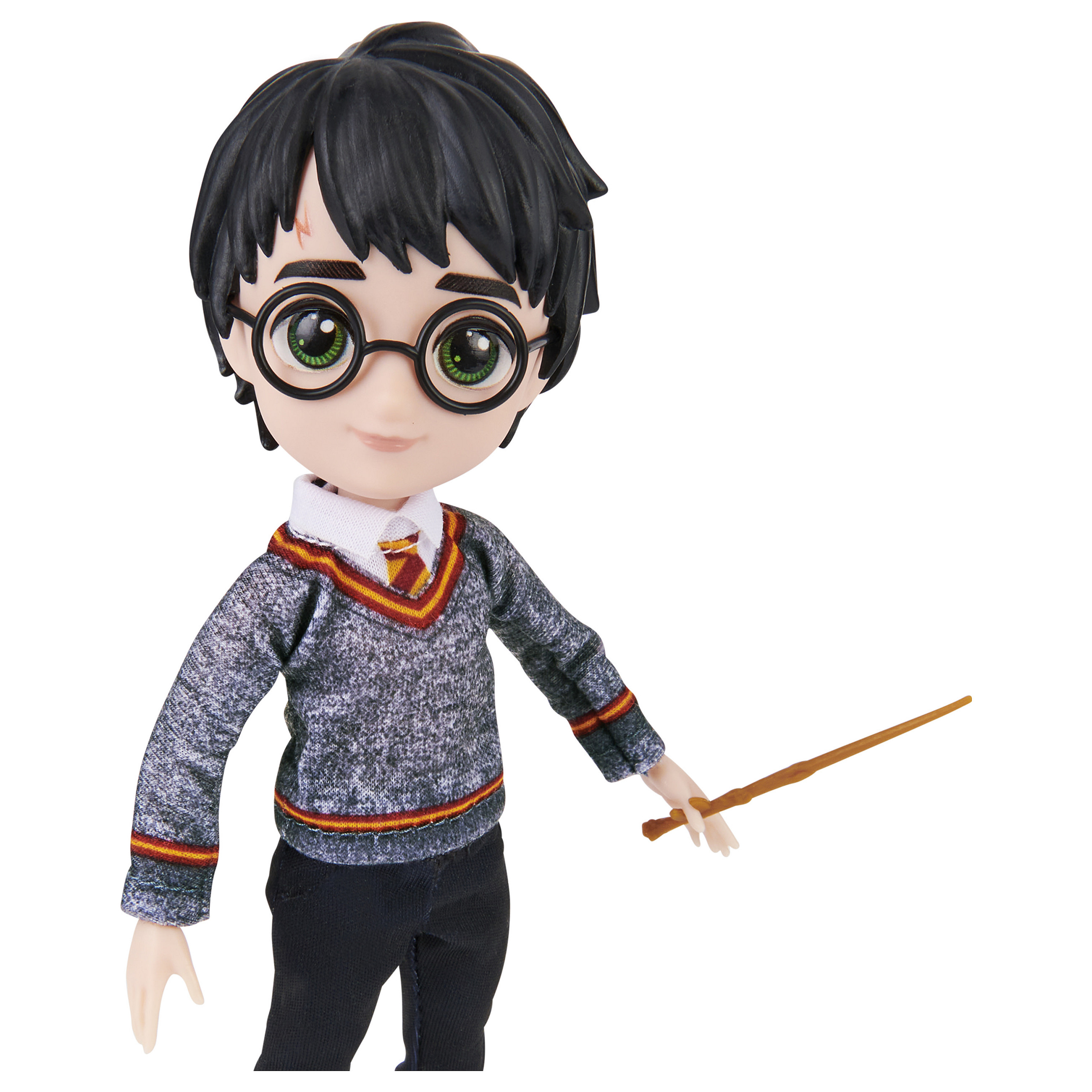 Lodra Spin Master Wizarding World Harry Potter Doll – 8 inch / 5-Point Articulation / Gryffindor Uniform / Wand - Mix - 4