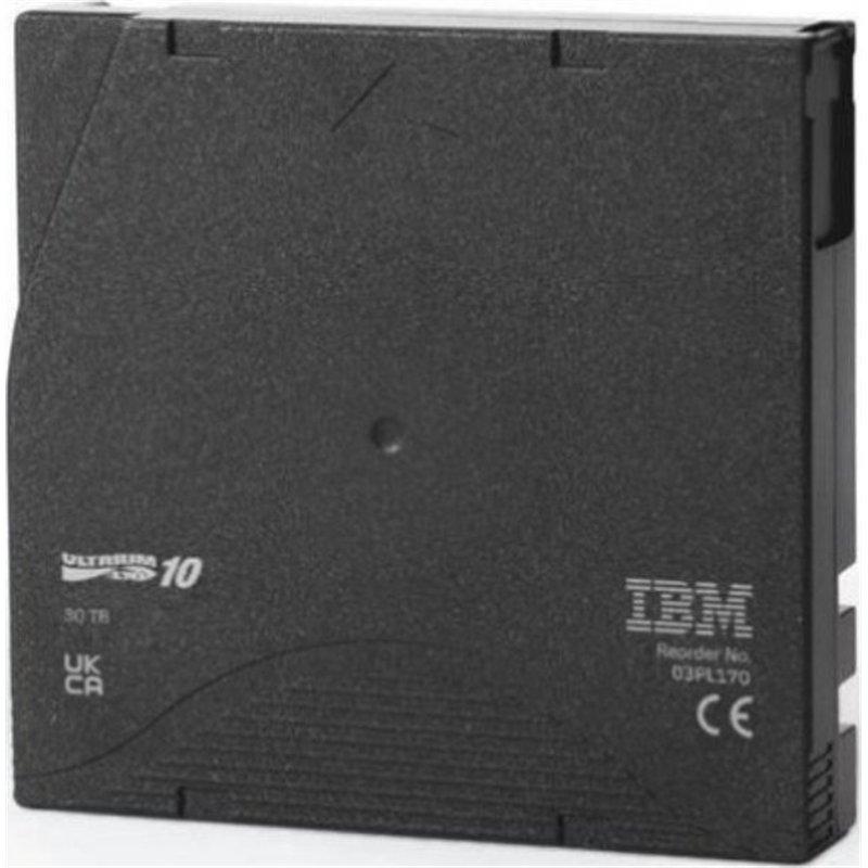 Aksesorë për Disqe IBM LTO-10 Ultrium 03PL170 / 30TB Native / 75TB Compressed – Zezë