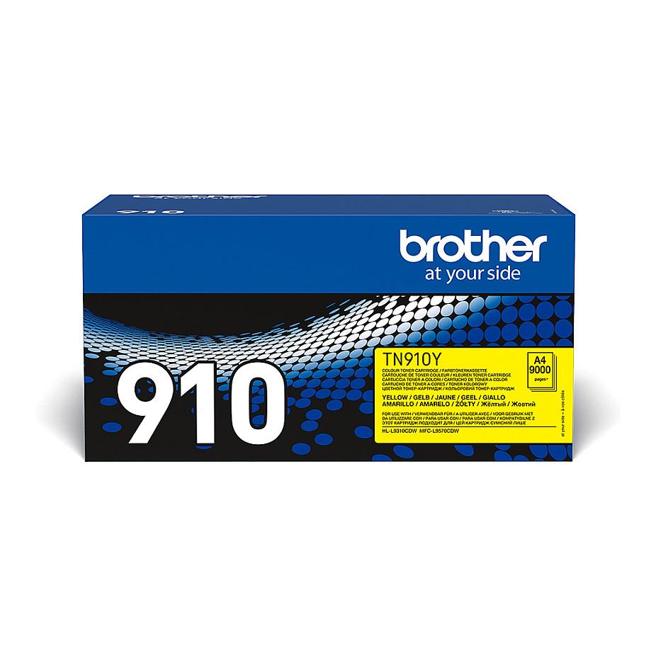 Toner Brother TN-910Y, 9000 faqe - Verdhë