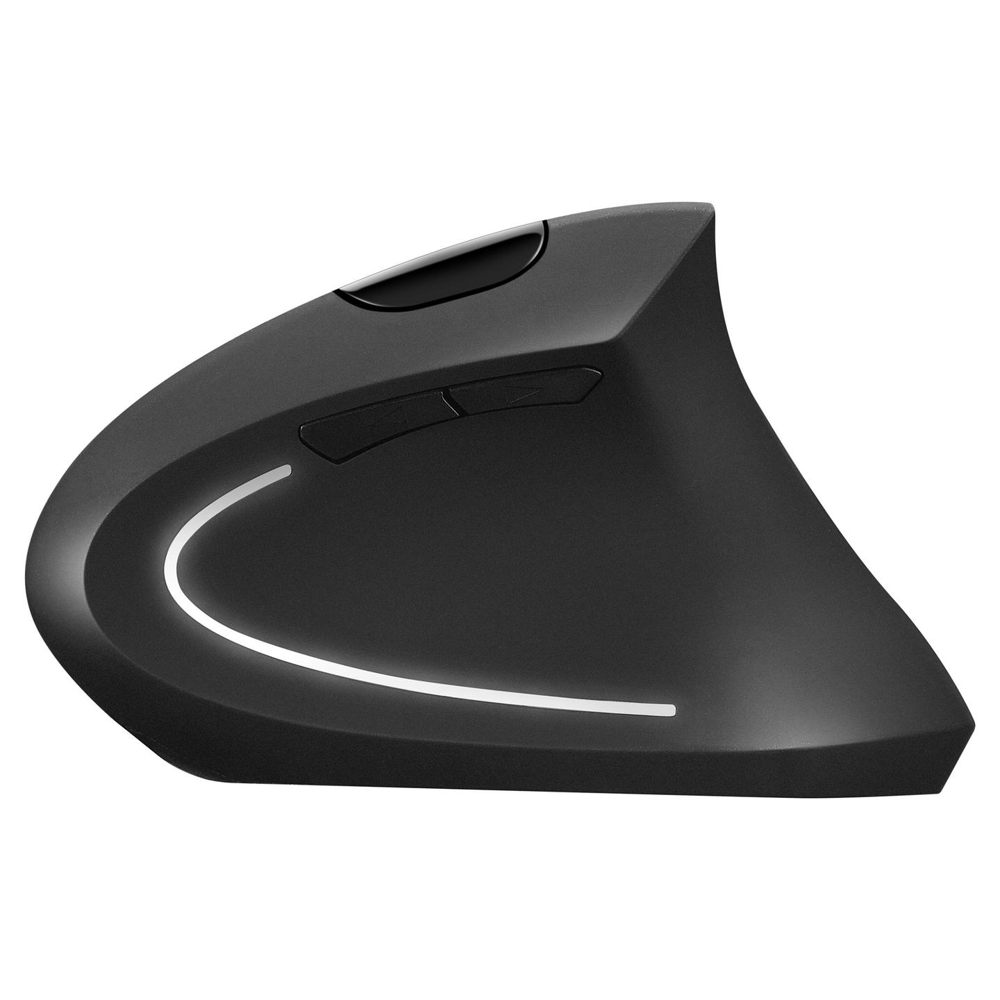 Maus me Kabllo Sandberg 630-14, Ergonomik Vertikal, USB-A, 800–2400 DPI, 6 Butona – Zezë - 2