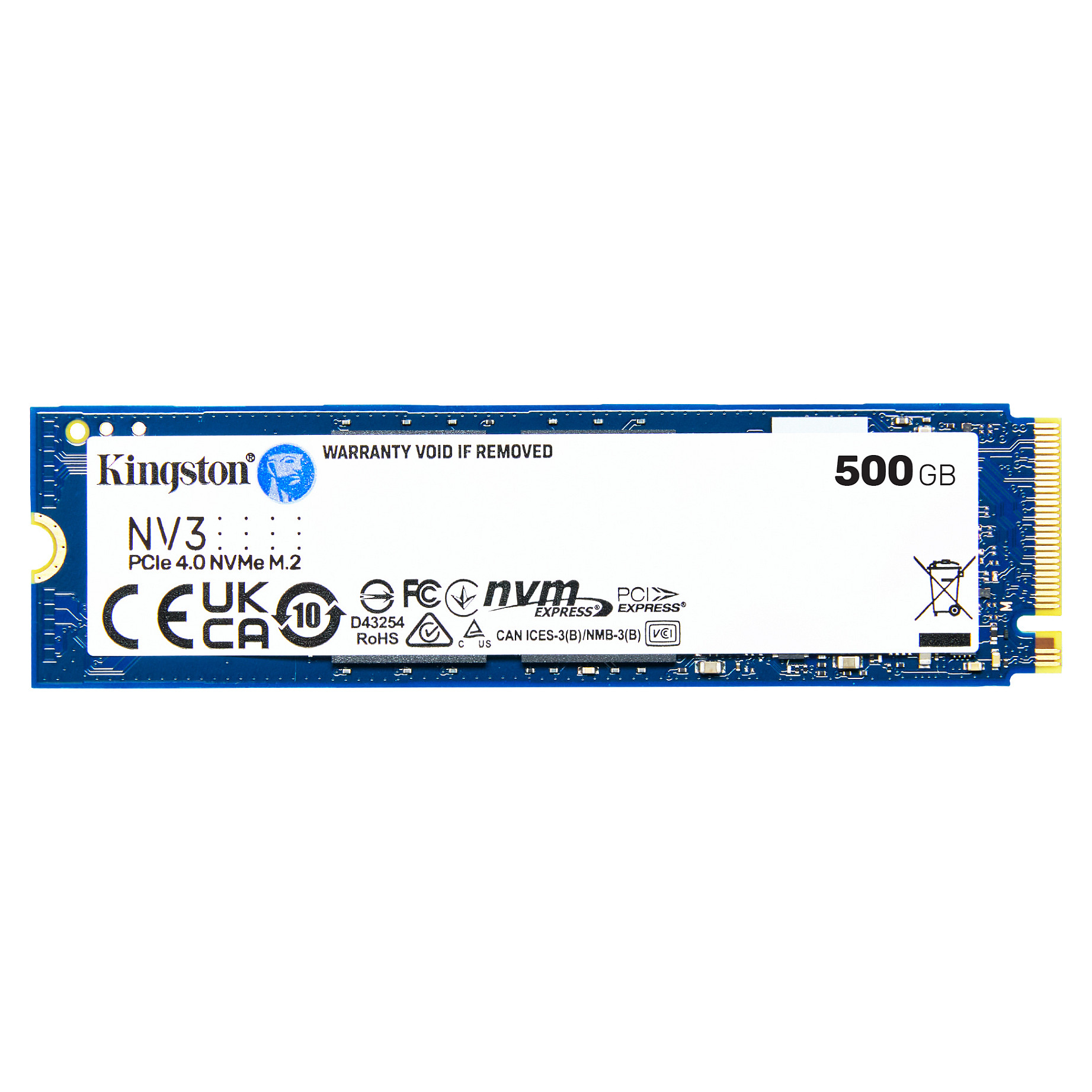 SSD të Brendshëm M.2 500GB Kingston NV3 NVMe PCIe 4.0 x 4 - 3