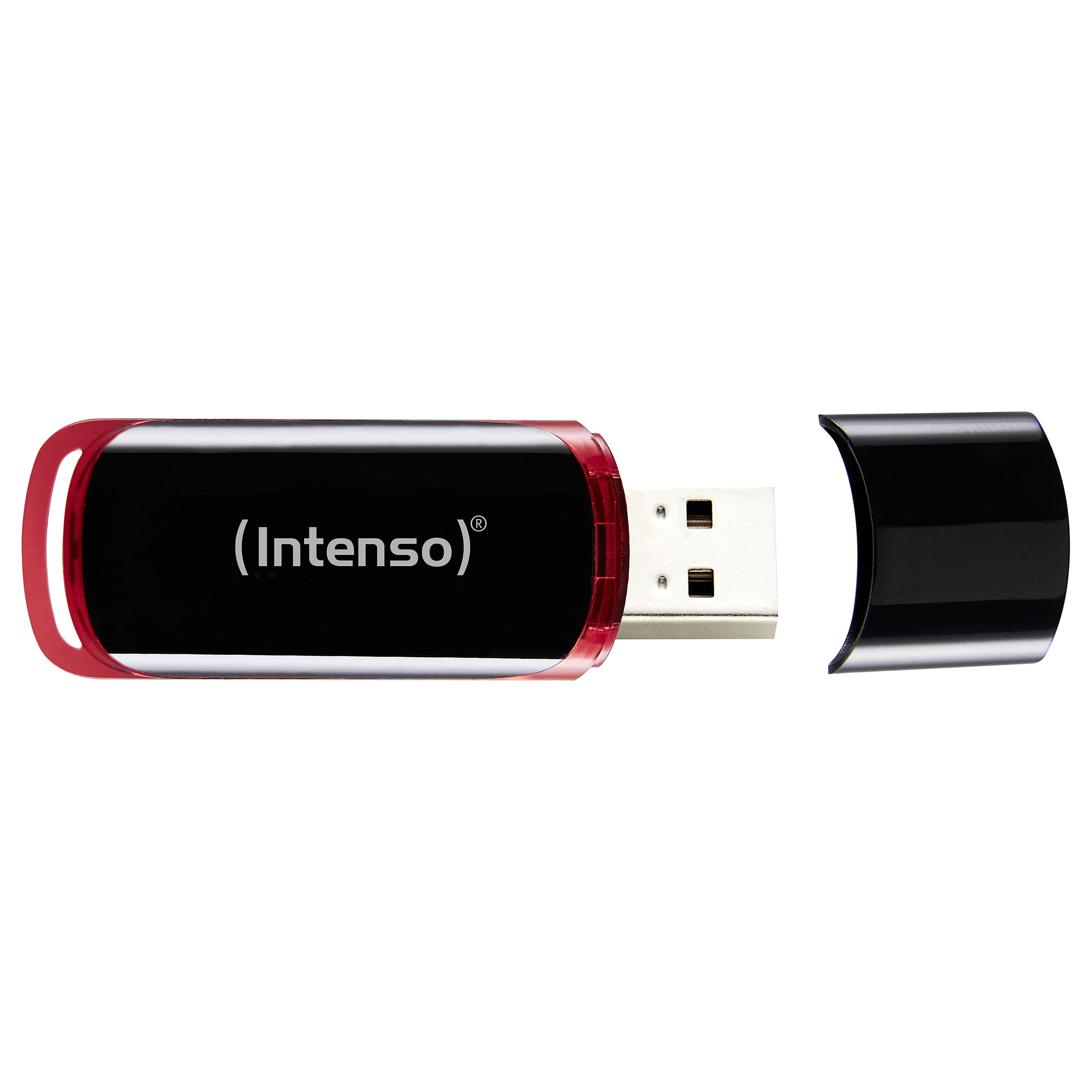 USB Flash Drive Intenso Business Line / 32GB / USB 2.0 / 28MB/s / 6.5MB/s - Zezë/Kuqe - 3