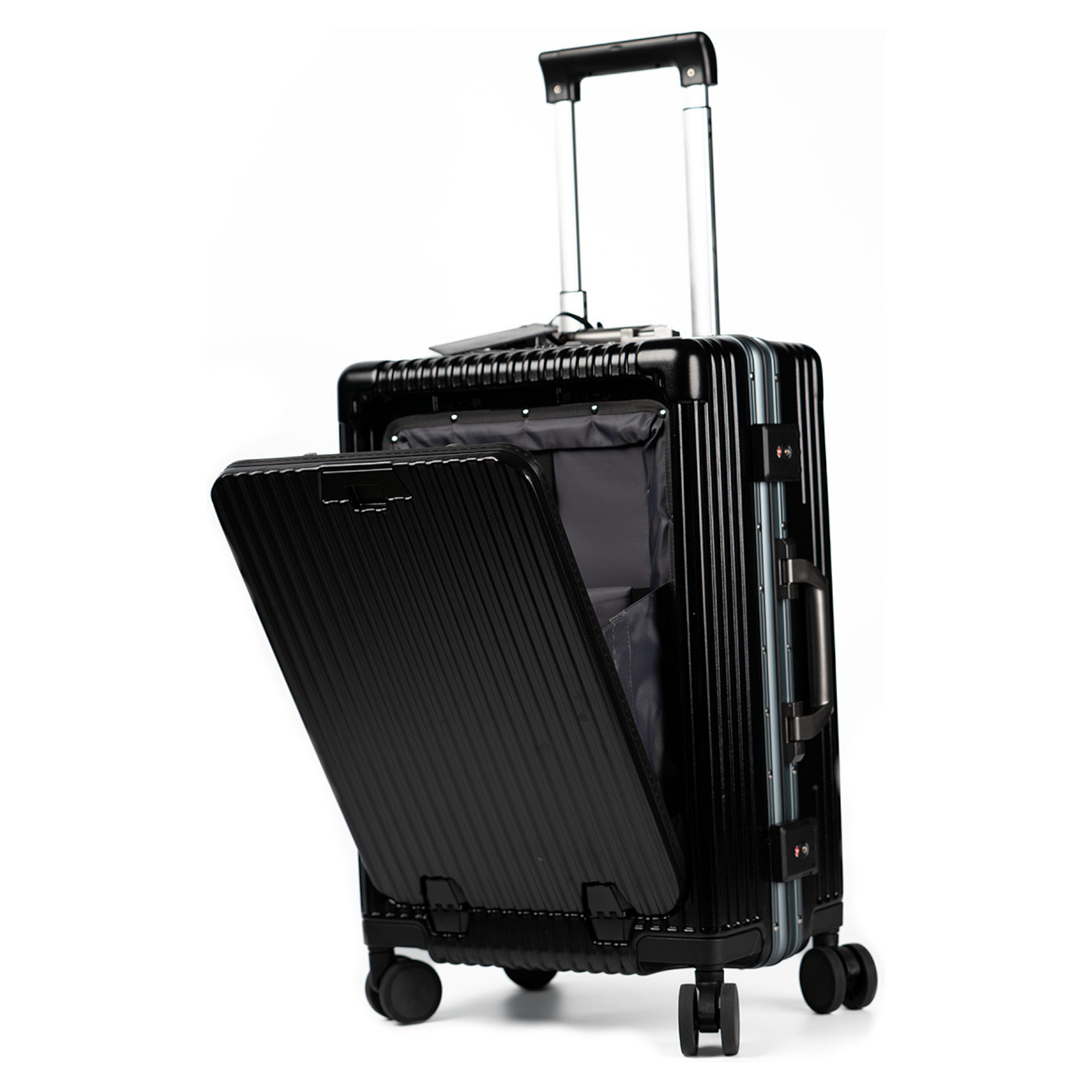 Çantë RealPower HGP-1 / 4 Rrota / TSA / Notebook Compartment / ABS - Zezë - 3