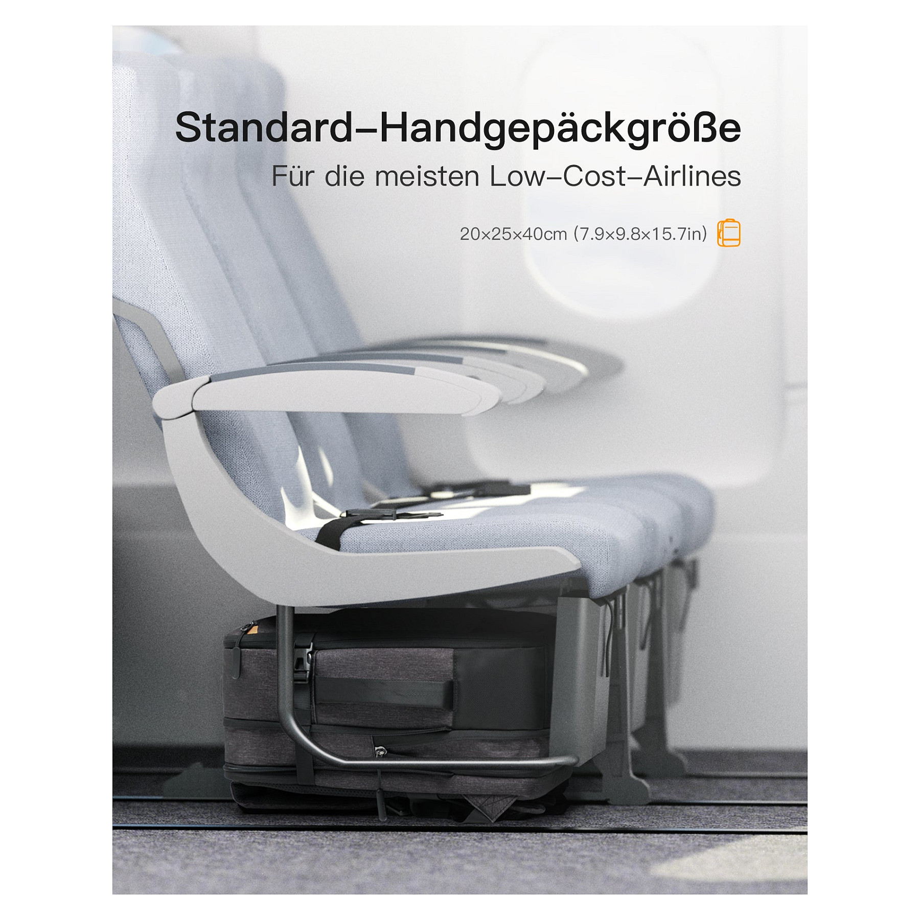 Çantë Inateck BP03006 / 14" / 20L / Expandable / Water-Resistant - Zezë - 4