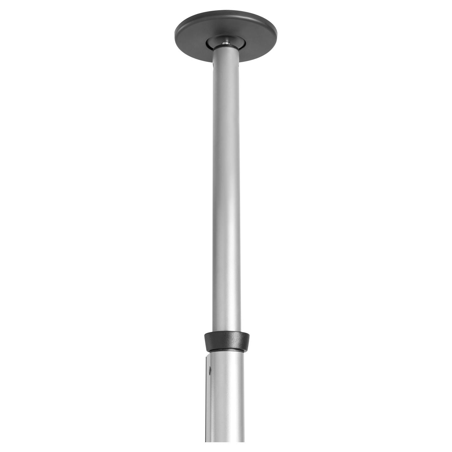 Mbajtëse për TV Equip 650621 , 37–70" , deri 30kg , dysheme–tavan , lartësi e rregullueshme , rrotullim 360° , VESA 200x200–600x400 - Argjend - 6