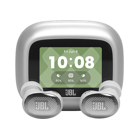 Kufje JBL Live Buds 4 / Bluetooth 6.0 / True Adaptive Noise Cancelling 2.0 / 10 mm / 48 orë – Gri 