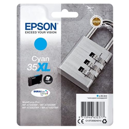 INK Epson 35XL / C13T35924010 / 20.3ml / 1.900 faqe – Blu - 1