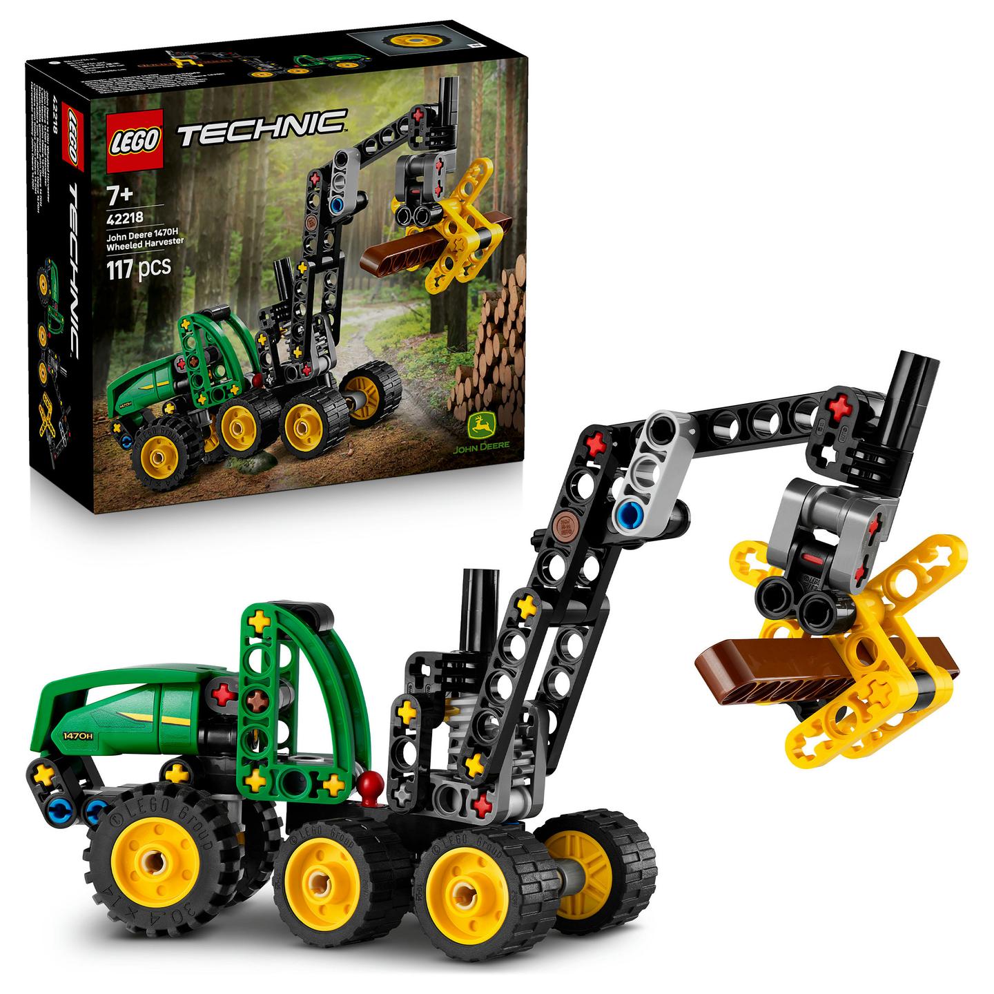 LEGO Technic John Deere 1470H Wheeled Harvester 42218 - 20
