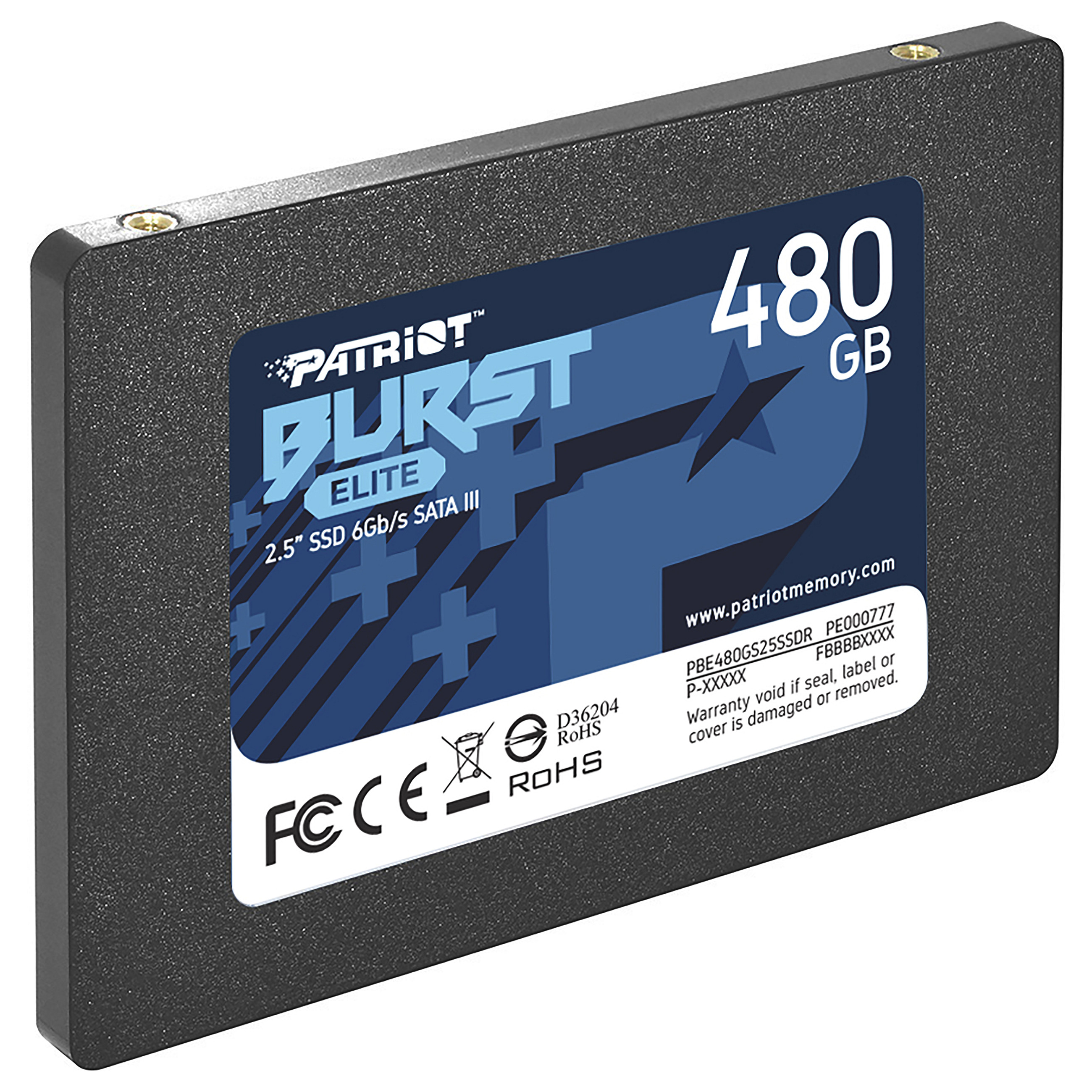 SSD të Brendshme 2.5" / 480 GB / Patriot Burst Elite / SATA3 / PE777 - 3