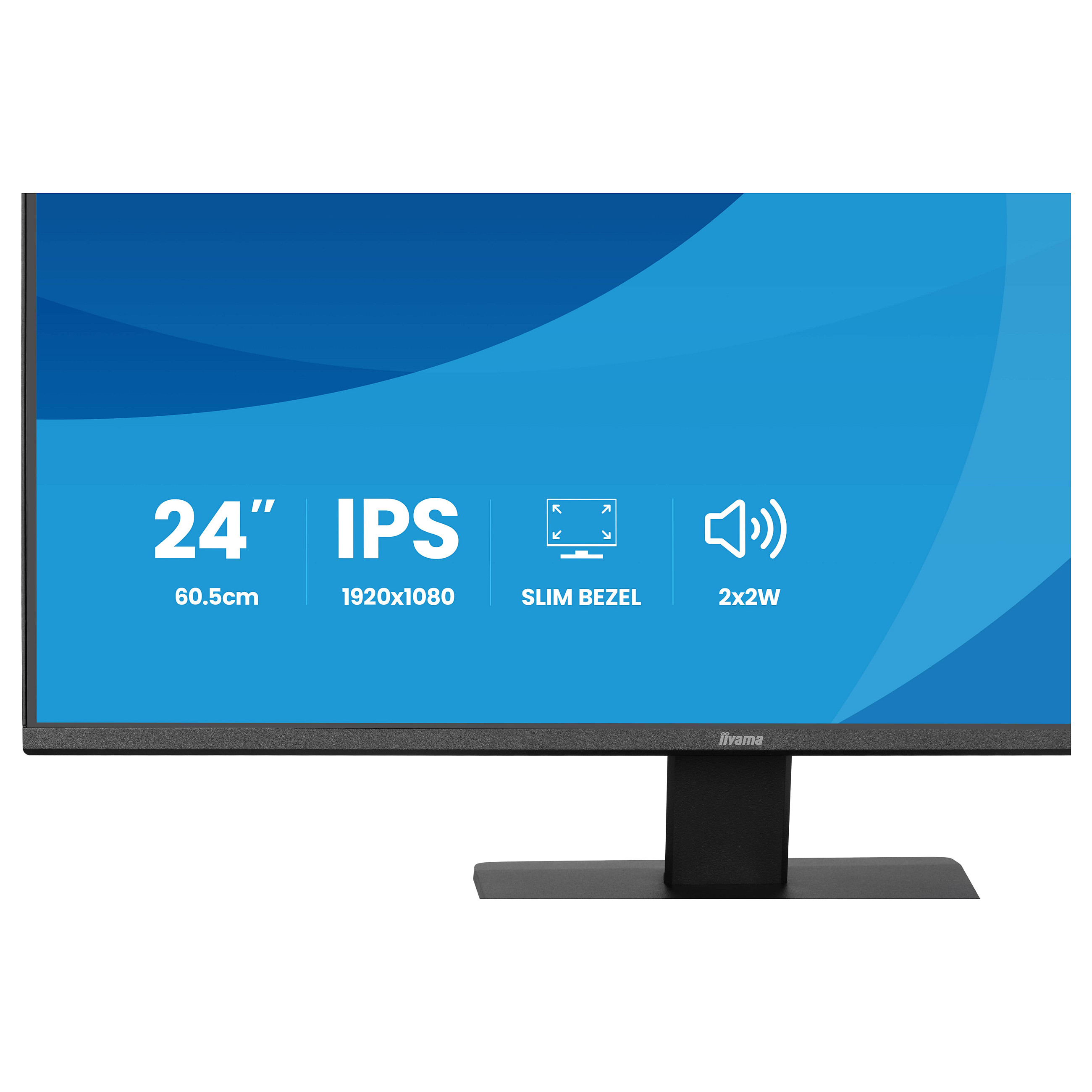 Monitor iiyama X2491HS-B1 / 23.8"/ Full HD IPS LCD / 120Hz / 1ms / HDMI+DP+HDCP - Zezë - 10
