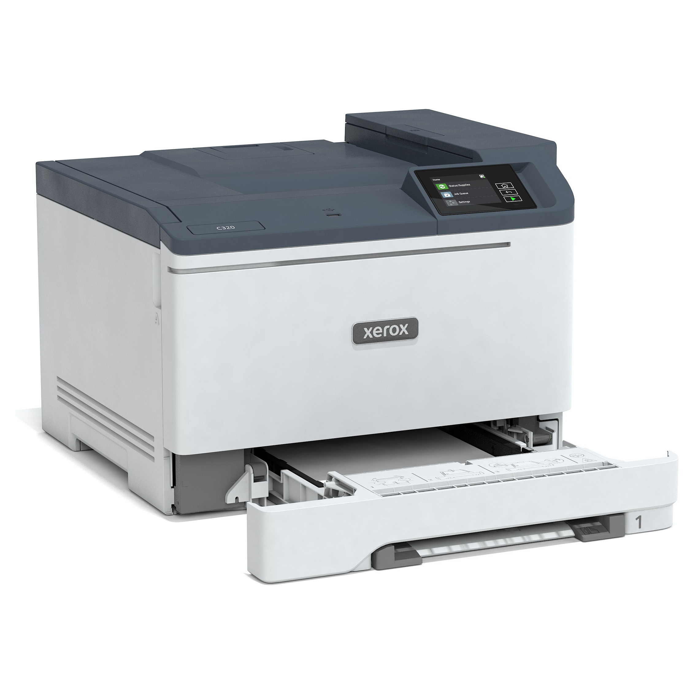 Printer Laser Xerox C320V_DNI / Laser me Ngjyra / A4 / 4800 × 4800 DPI / Duplex - Bardhë - 32