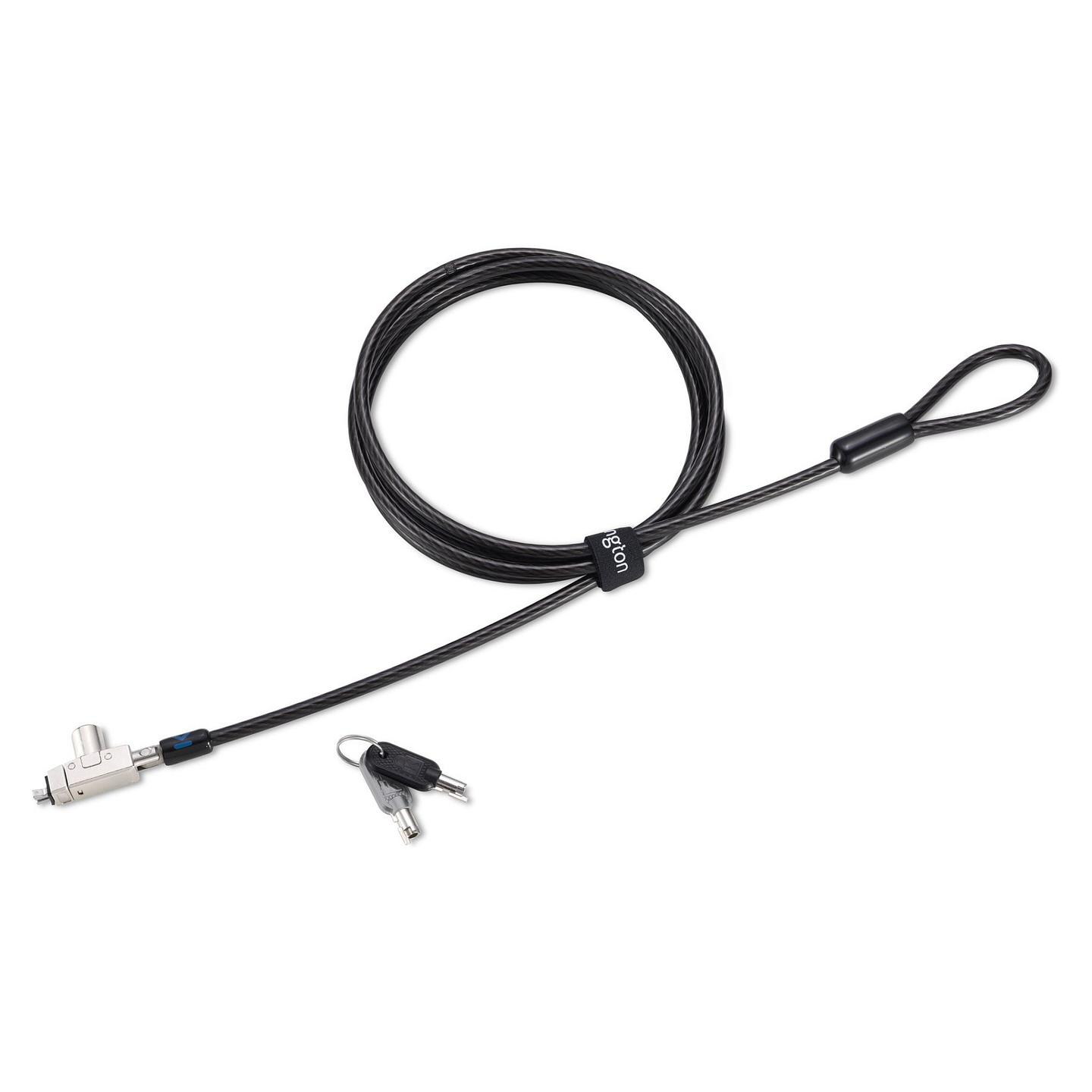 Bravë Sigurie për Laptop Kensington K64441EUM, N17 2.0, Kabllo 1.8m, Wedge-Shaped Slot, Master Keyed - Zezë