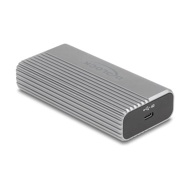 Adapter Rrjeti USB DeLOCK 64349 / USB Type-C 40 Gbps / 10 Gigabit LAN / RJ45 / Aquantia AQC113CS - Argjend - 2