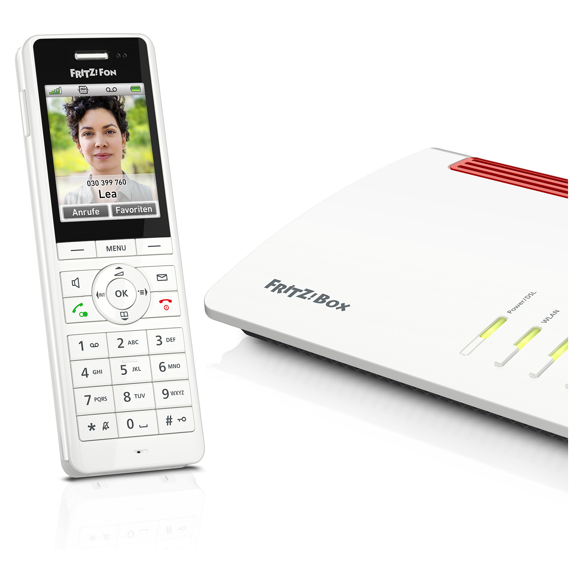 VoIP AVM FRITZ!Fon X6 i bardhë - 3