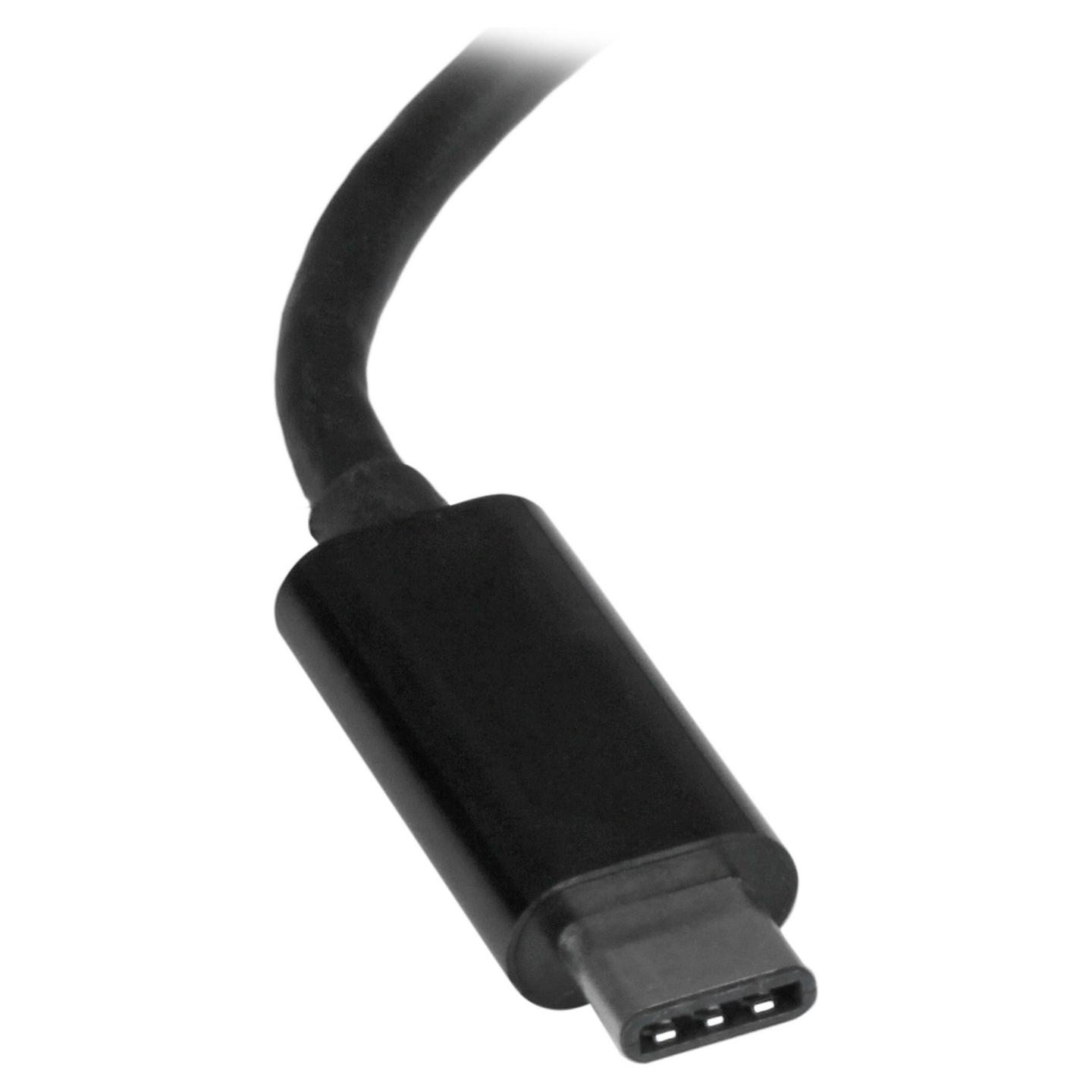 Adapter Rrjeti USB StarTech.com US1GC30B, USB-C 3.2 Gen 1, 1x Gigabit LAN RJ45, 10/100/1000Mbps, Realtek RTL8153 - Zezë - 2