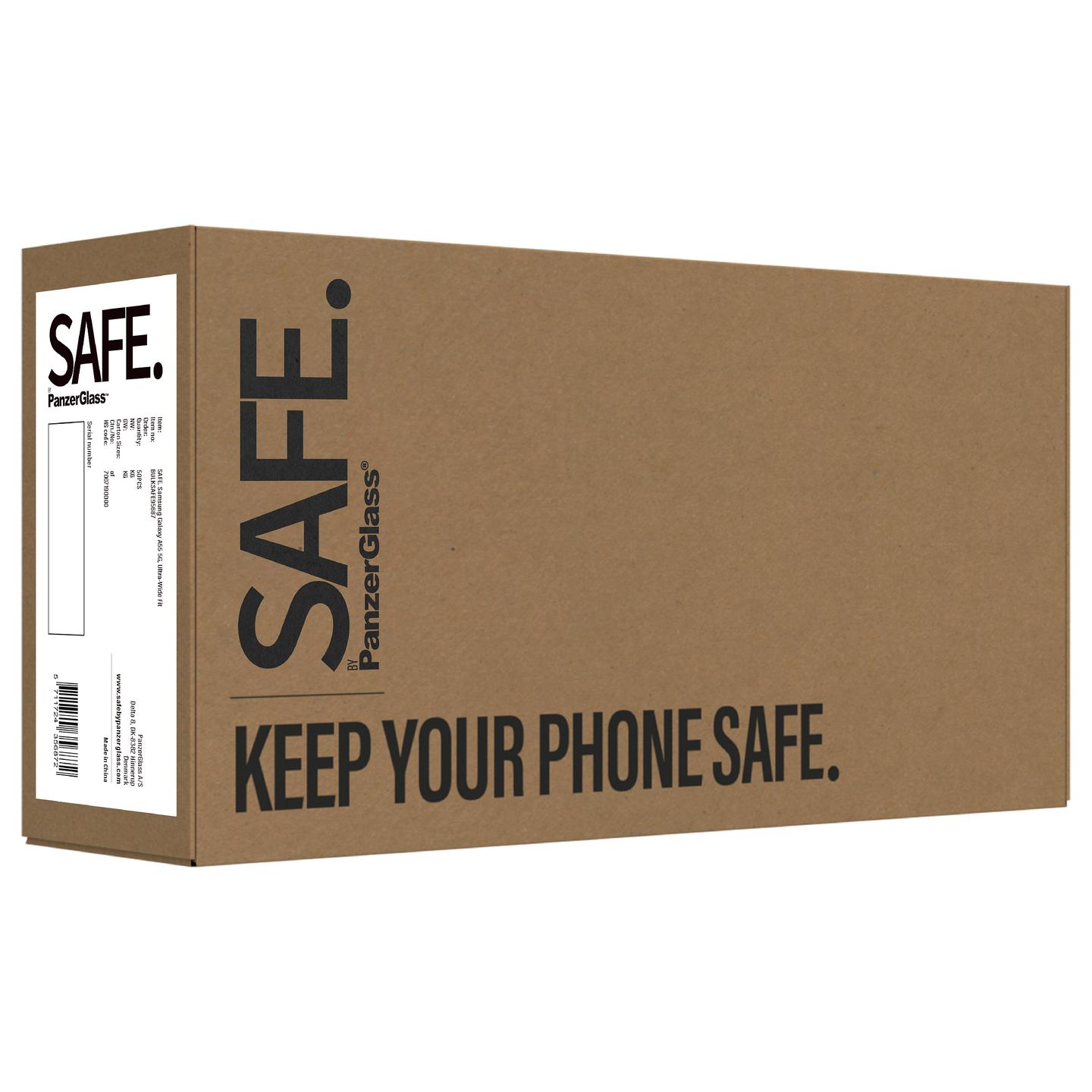 Mbrojtëse për ekran PanzerGlass SAFE. / Samsung Galaxy A55 5G / Xham Tempered Glass Ultra-Wide Fit - Transparente - 4