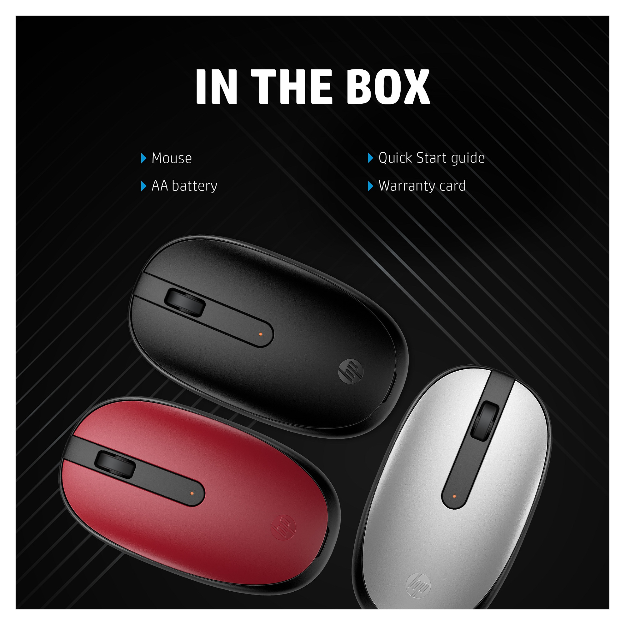 HP 240 Empire Red Bluetooth mouse - 8