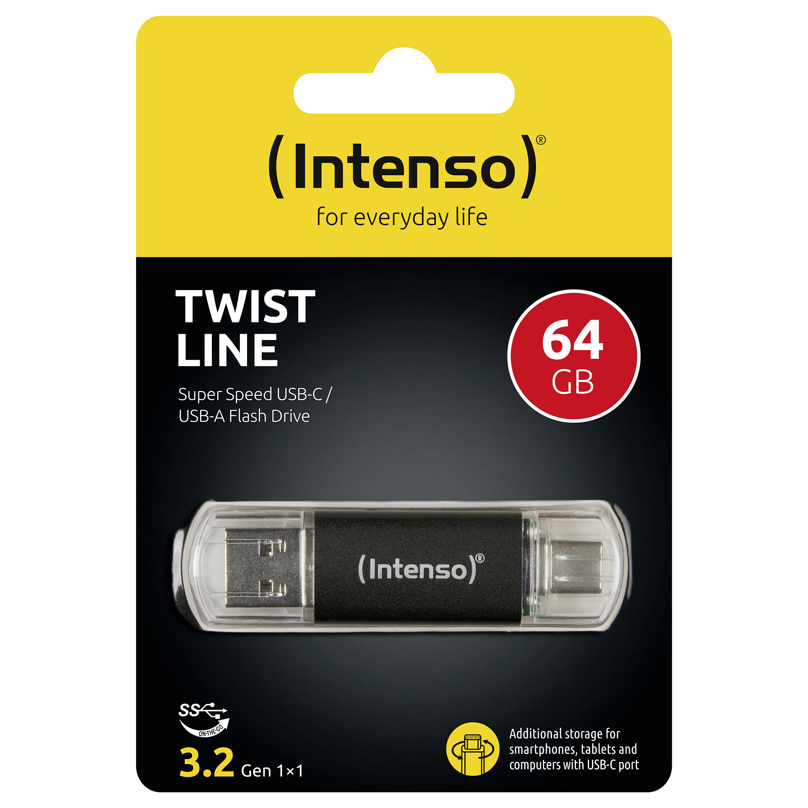 USB STICK 64GB USB 3.2 Intenso - 3
