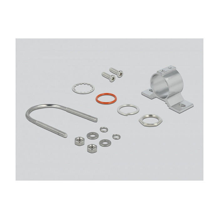 Antenë për rrjet DELOCK Multiband SMA Male - RP-SMA Male 2-3dBi / 2x20cm RG-178 / Outdoor – Gri - 2
