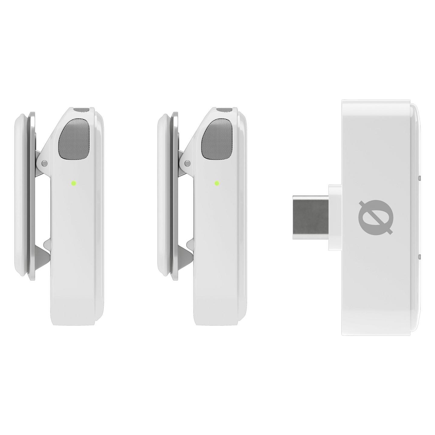 Mikrofon RØDE Wireless Micro / 2.4GHz / USB-C / Omnidirectional / 20–20.000 Hz / 21 orë - Bardhë - 3