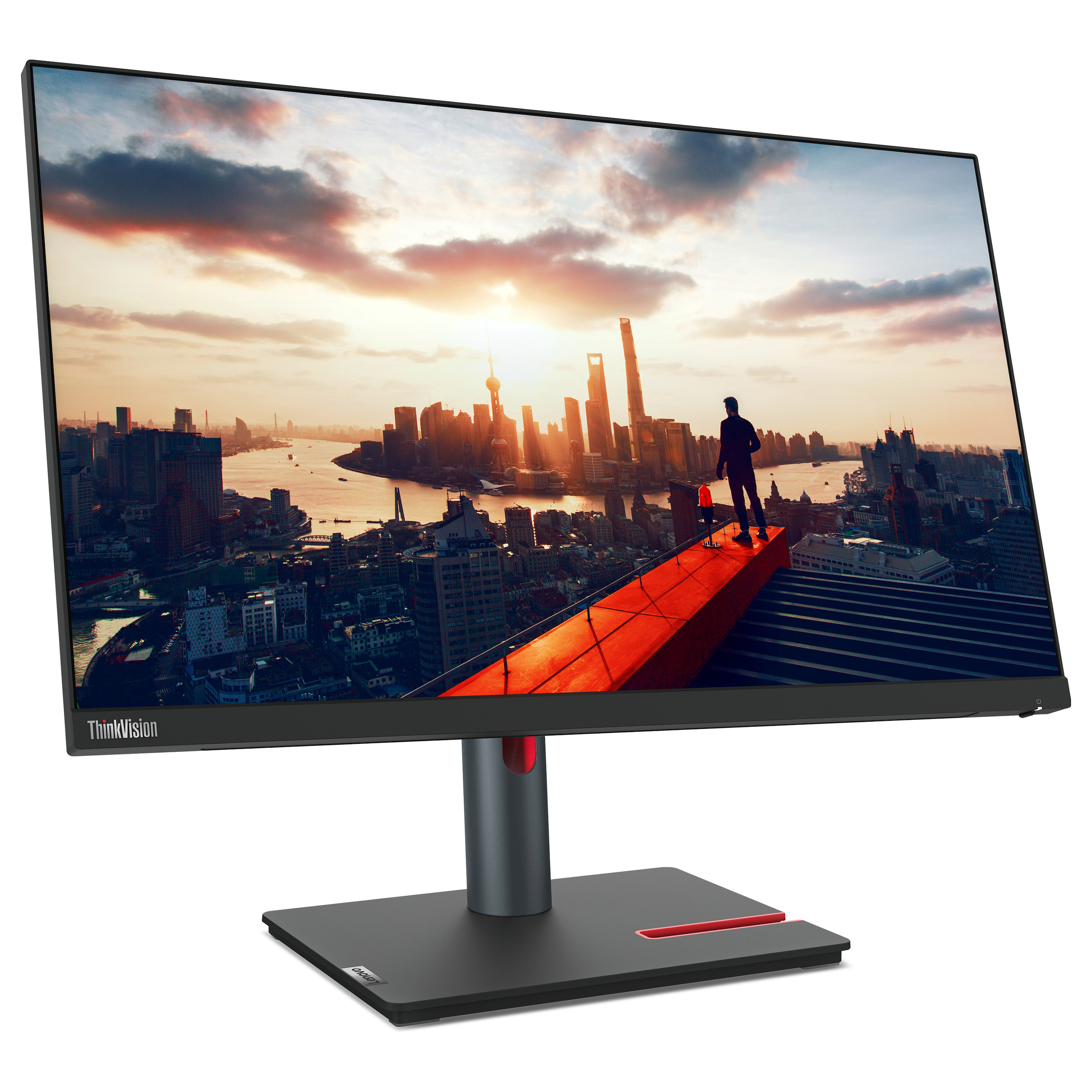 Monitor Lenovo ThinkVision P24h-30 / 23,8"/ Quad HD LED IPS / 60Hz / 4ms / HDMI+DP+USB-C - Zezë - 6