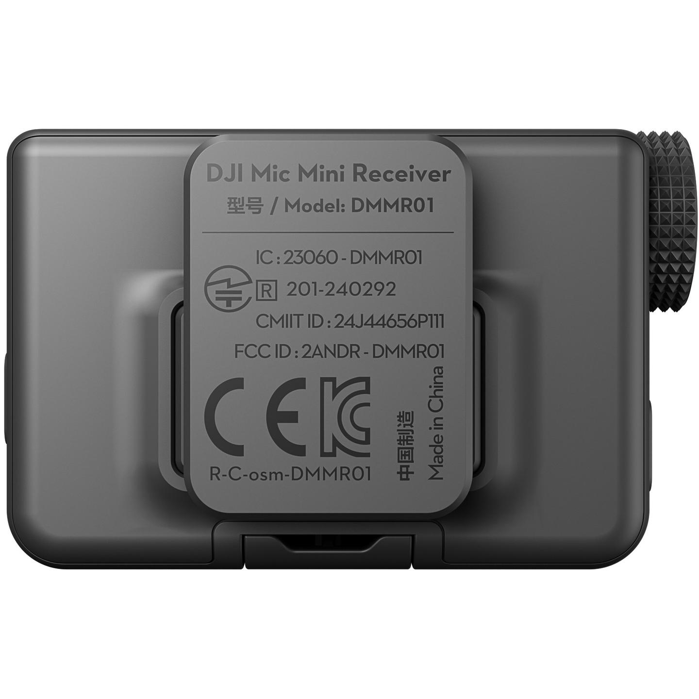 Mikrofon DJI Mic Mini, 2 Transmetues, 1 Marrës, Charging Case - Zezë - 12