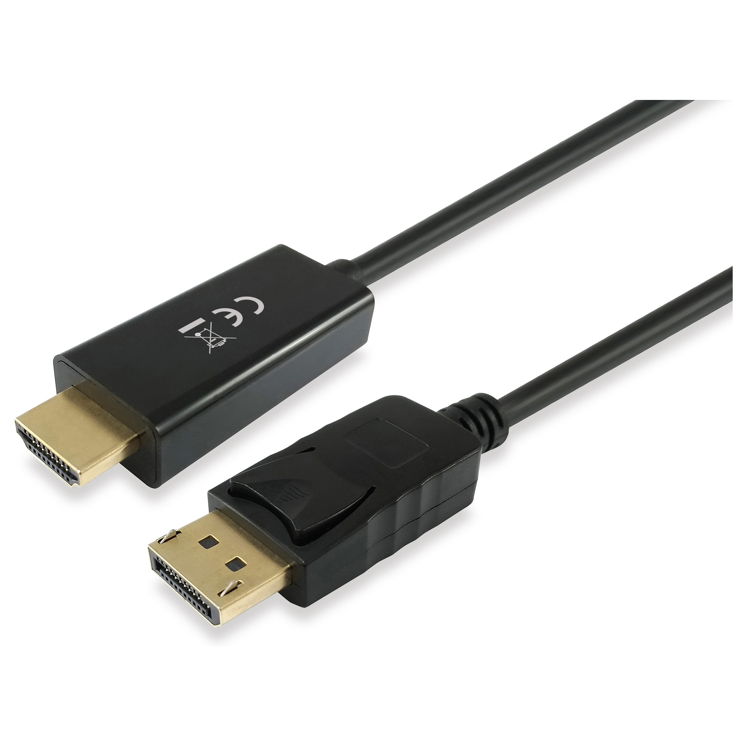 Kabllo DisplayPort në HDMI Equip (St/St) 2.00m / 4K/30Hz – Zezë - 1