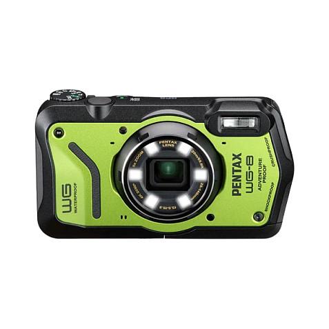 Kamerë digjitale PENTAX WG-8 / 20MP / 5x Optical Zoom / 4K / GPS / Waterproof 20m / Shockproof - Zezë