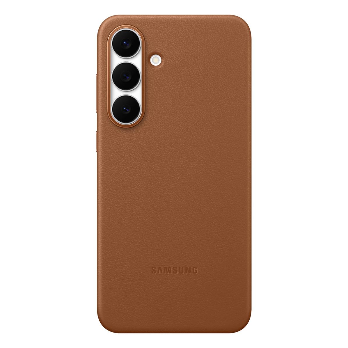 Case për Telefon Samsung Galaxy S25 FE Kindsuit EF-VS731PAEGWW, Material Vegan, Mikrovelur - Kafe