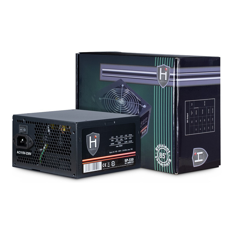 Burim energjie Inter-Tech HiPower SP-750 88882112 ATX, 750W 6